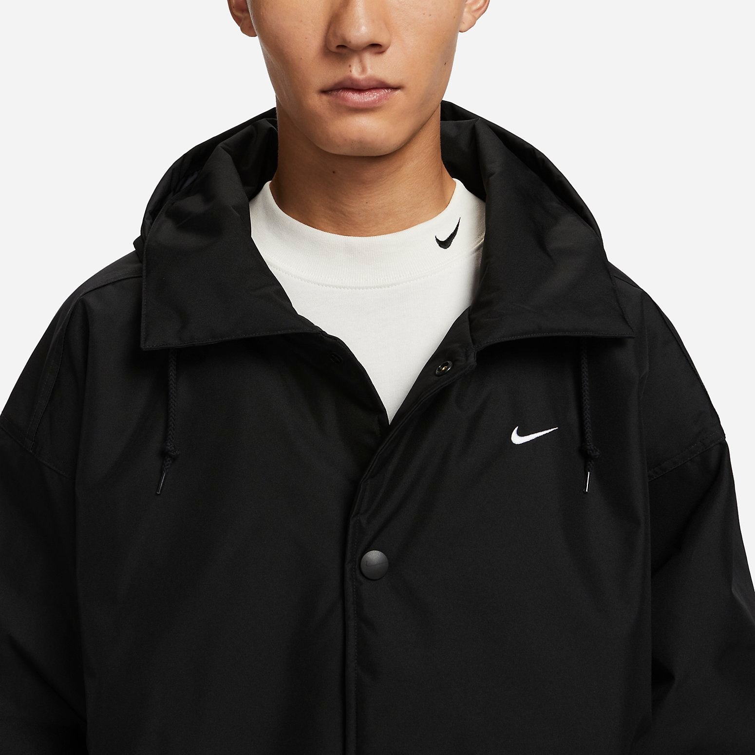 Nike Sportswear Solo Swoosh Puffer 'Black' FB7853-010