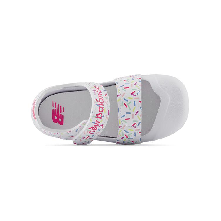 (PS) New Balance Lifestyle Sandals 'White Pink' SIA809W3