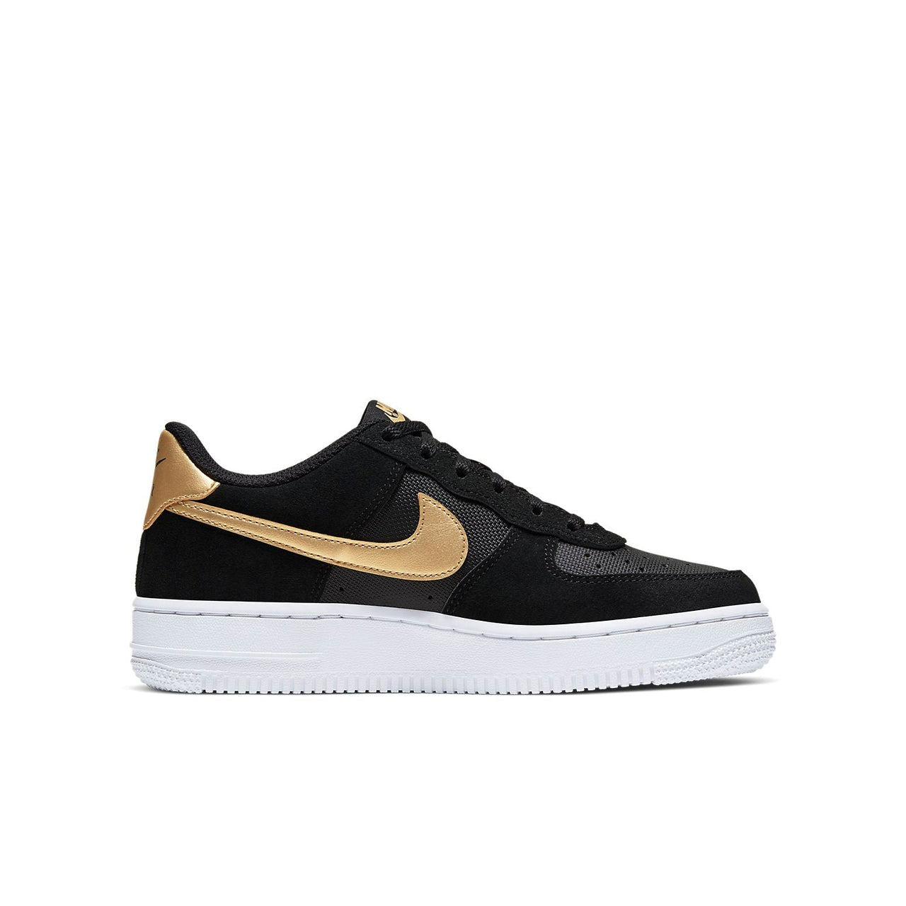 (GS) Nike Air Force 1 '07 LV8 'Black Metallic Gold' CT9130-001