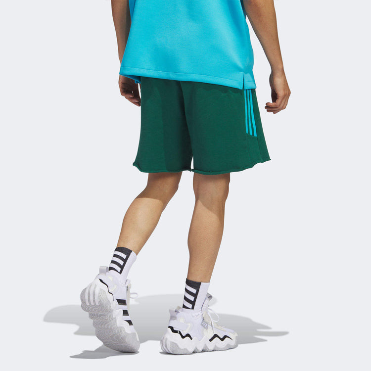 adidas Trae Winterized Shorts 'Team Dark Green' IL1613