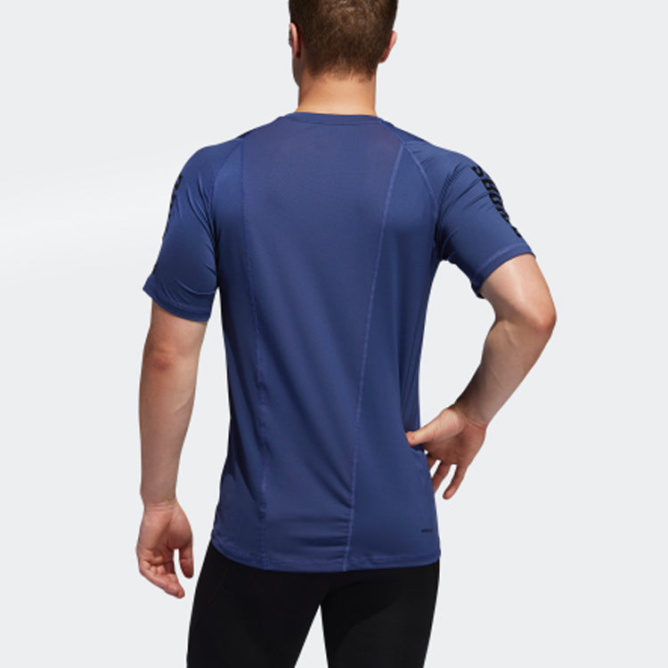 adidas Pattern Short Sleeve Navy Blue FL1525