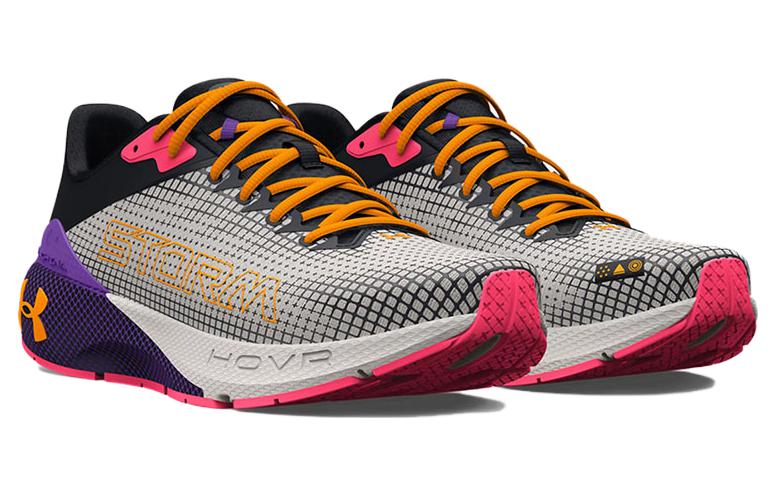 (WMNS) Under Armour HOVR Machina 'Storm-White Clay Formula Orange' 3026551-300