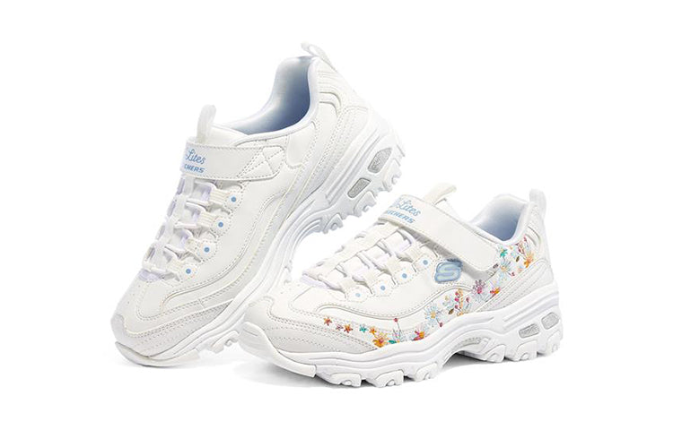 (GS) Skechers D'lites 'White' 302525L-WHT