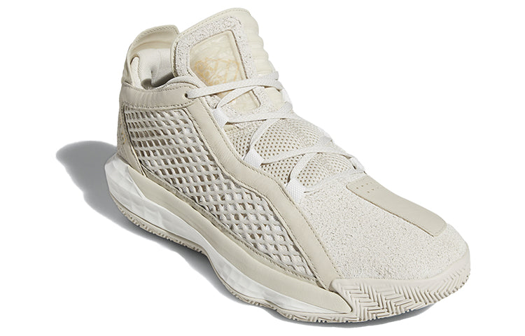 adidas Dame 6 Gca Leather 'Yellow White' FX9024