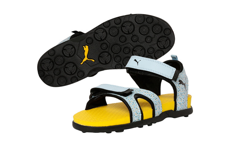 (PS) PUMA Techno Cat Gu Ps IDP Sandals K Yellow 366242-03