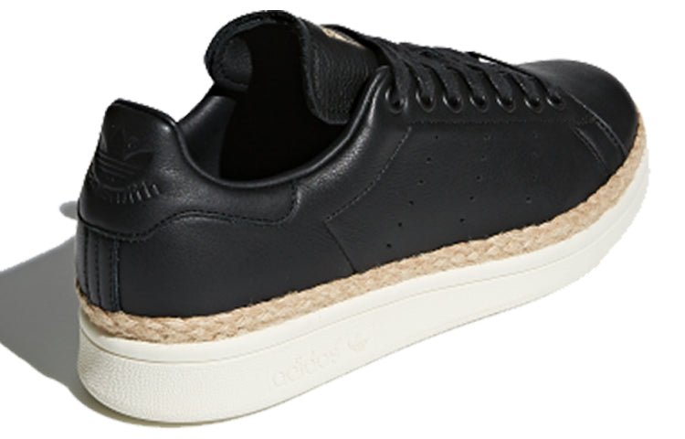 (WMNS) adidas originals Stan Smith Bold 'Black Brown White' DA9536