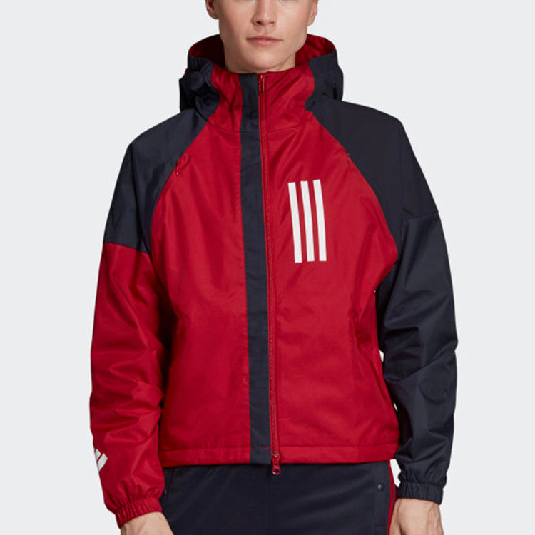(WMNS) adidas W.N.D. Water-repellent Jacket Red FH6662