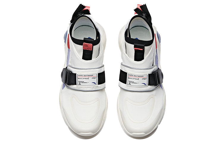 (WMNS) ANTA Eclipse High 'White Black Purple' 12946606-2