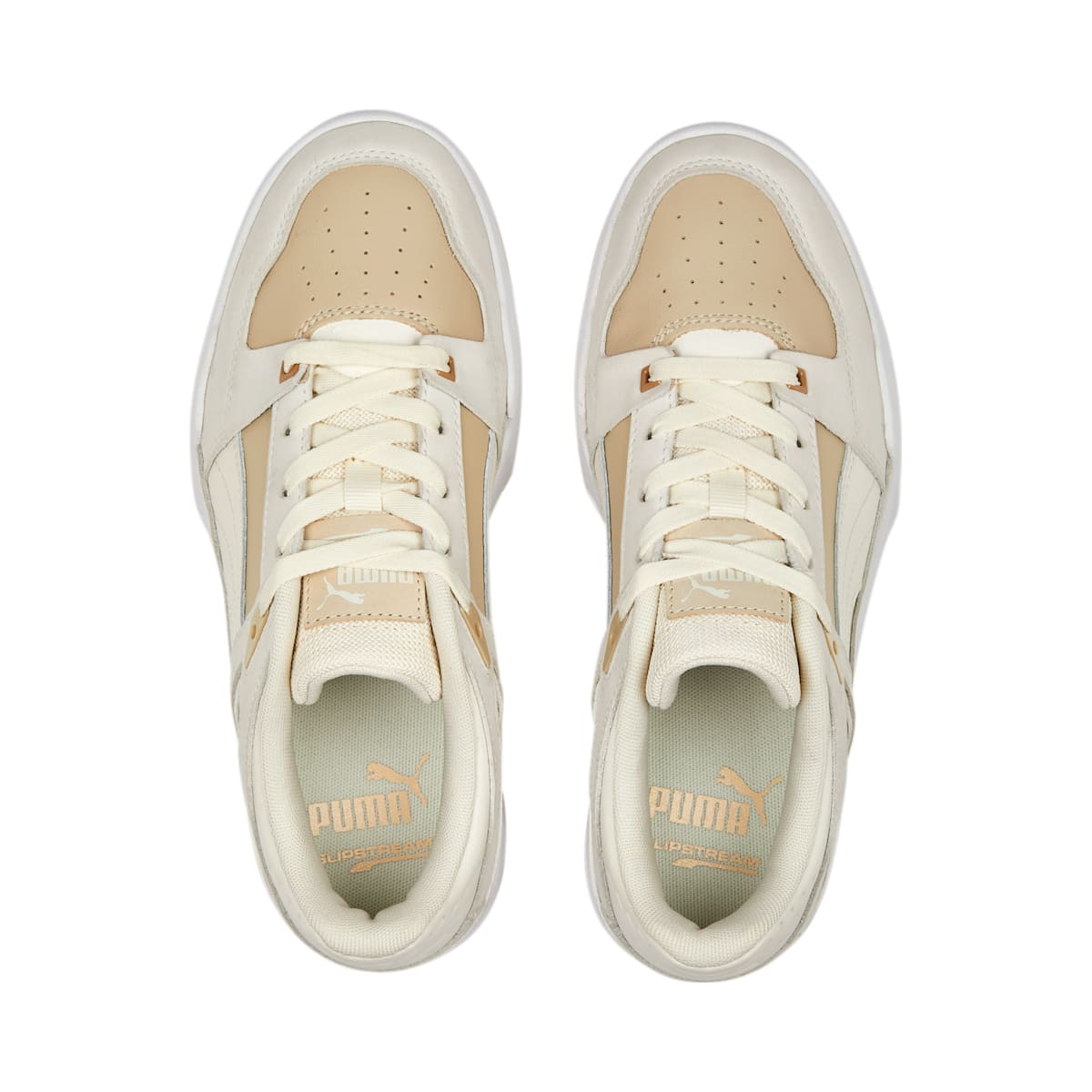 (WMNS) PUMA Slipstream PRM 'White Brown' 392061-02