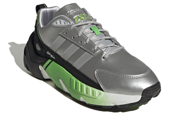 adidas Kawasaki Ninja x ZX 22 Boost 'Silver Metallic' GW2125
