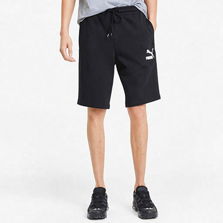 PUMA Classics Logo Shorts 'Black White' 597387-01
