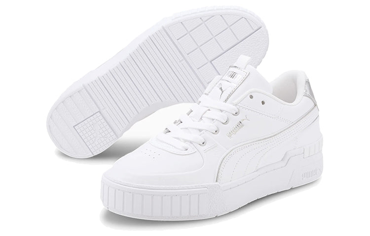 (WMNS) PUMA Cali Sport 'Wabi Sabi - White Silver' 374818-01