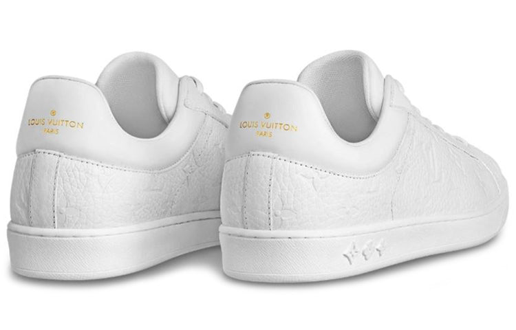 LOUIS VUITTON Luxembourg Monogram Sneakers 'White' 1A8QEN
