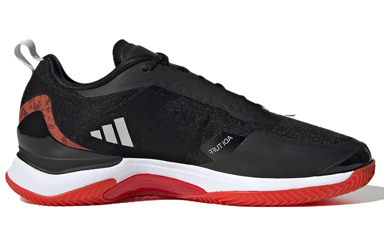 (WMNS) adidas Avacourt Clay Court 'Black Scarlet' HQ8409