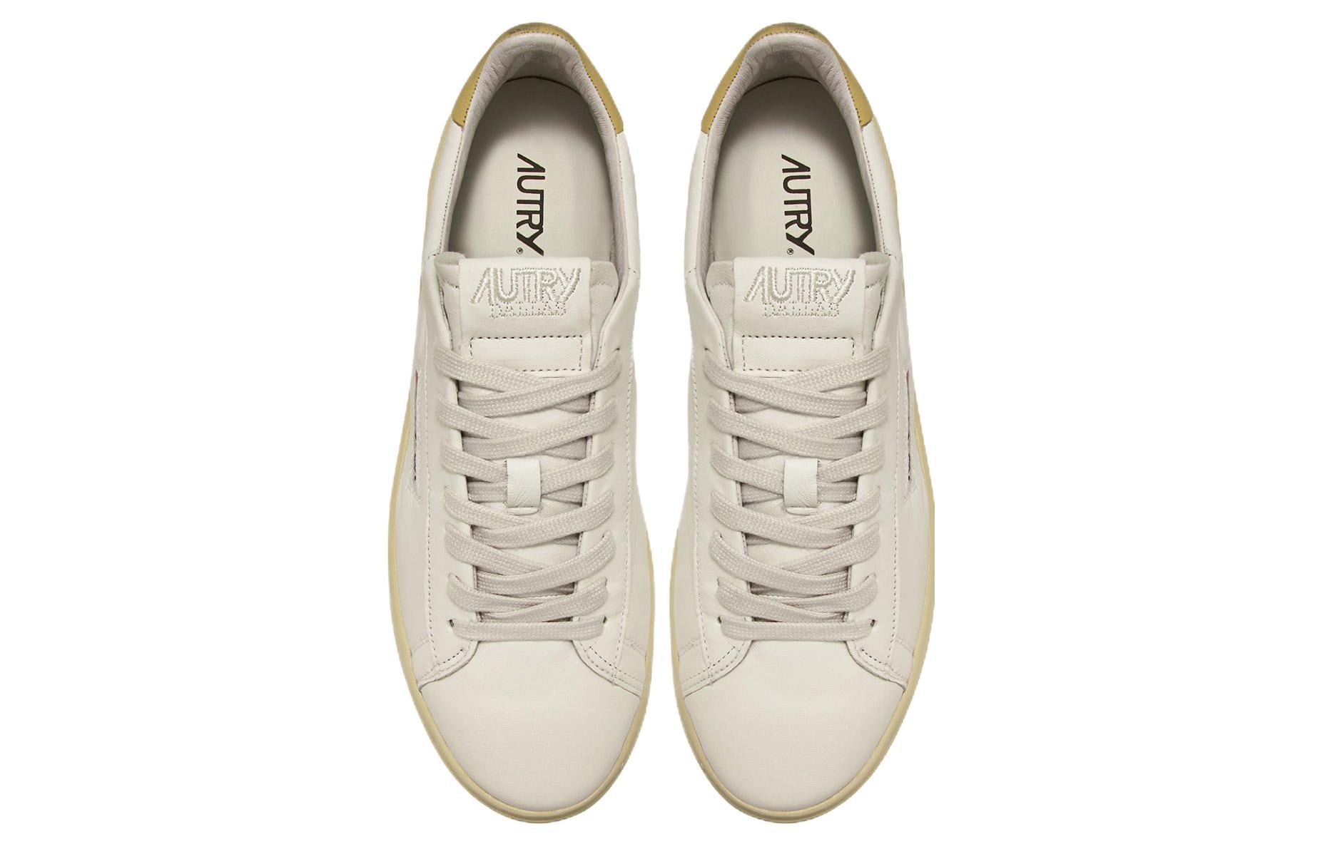 (WMNS) Autry Dallas Low Leather 'White Beige' ADLW-NG02