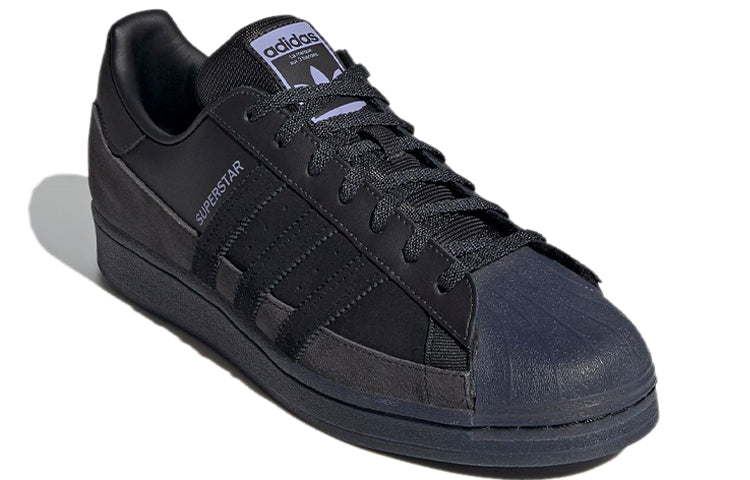 adidas originals Superstar Shoes 'Black Grey Blue' FX5564