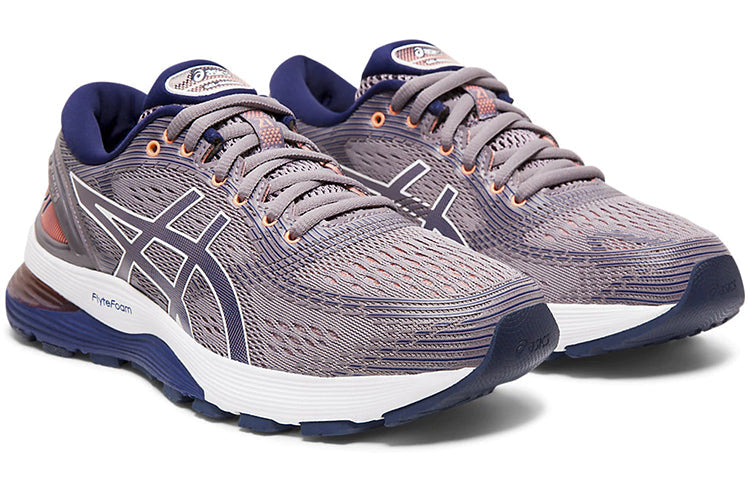 (WMNS) ASICS Gel-Nimbus 21 'Lavender Grey Dive Blue' 1012A156-500