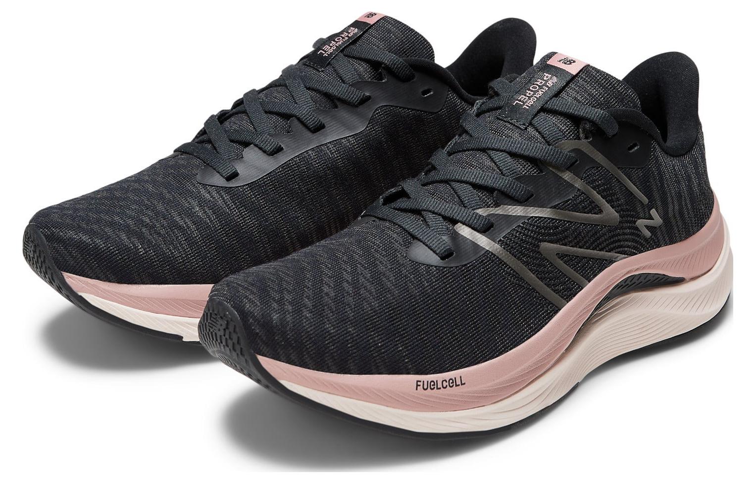 (WMNS) New Balance FuelCell Propel v4 'Black Pink Moon' WFCPRCK4