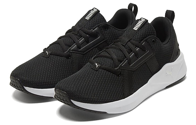 (WMNS) PUMA Chroma Low Top Black/White 193775-01