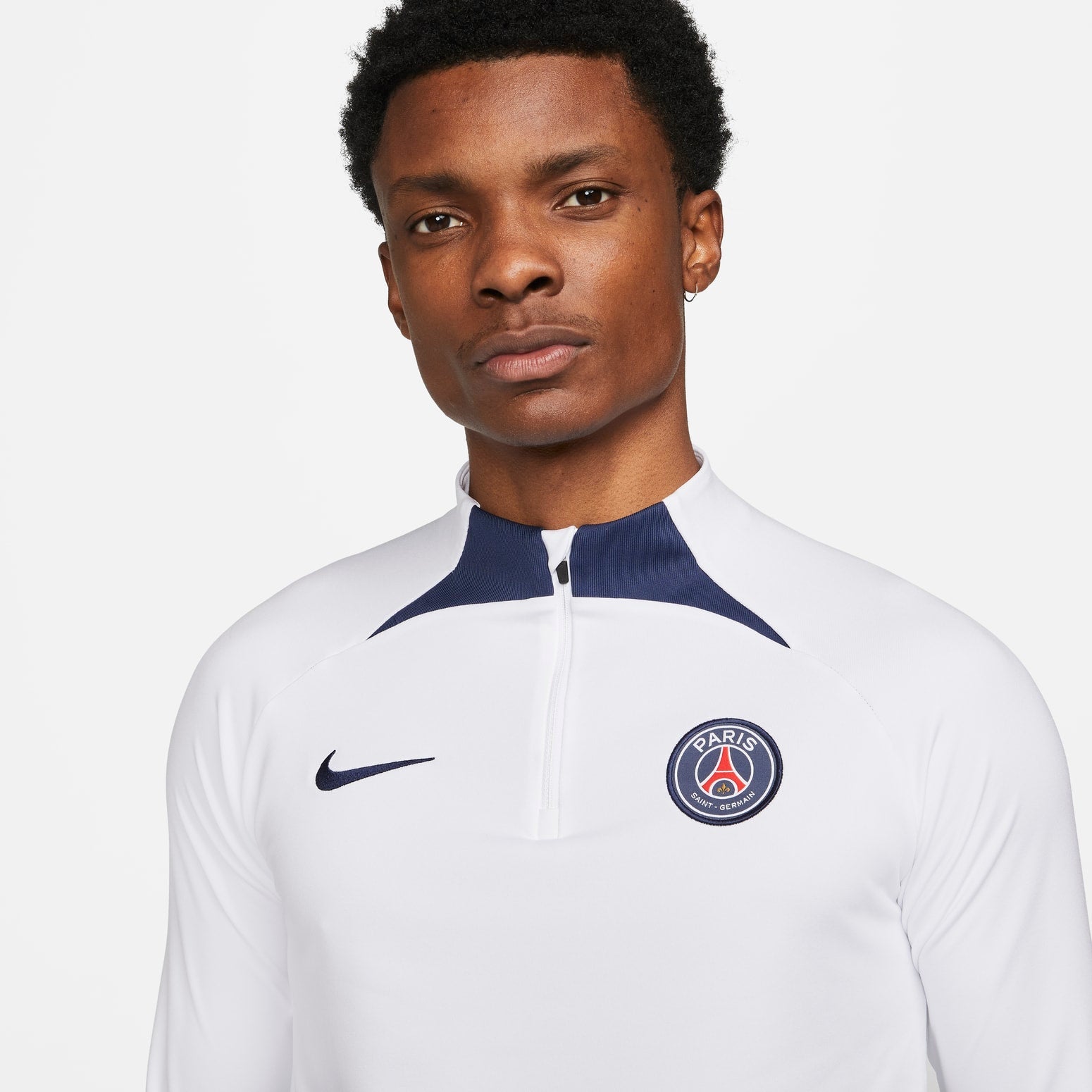 Nike Paris Saint-Germain Drill Jersey 'White' DM2458-101