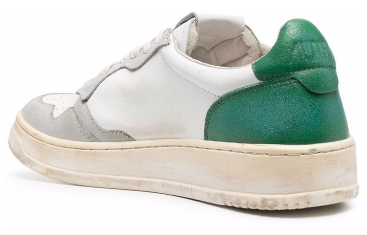 Autry Super Vintage Low 'White Grey Green' AVLM-SV02