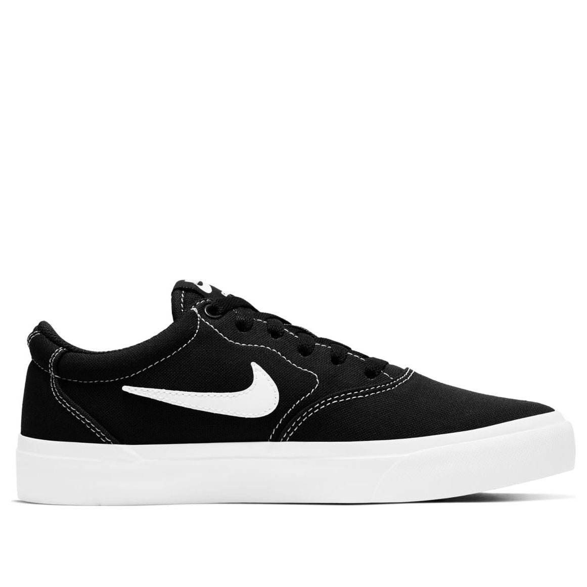 (GS) Nike SB Charge Canvas 'Black White' CQ0260-001