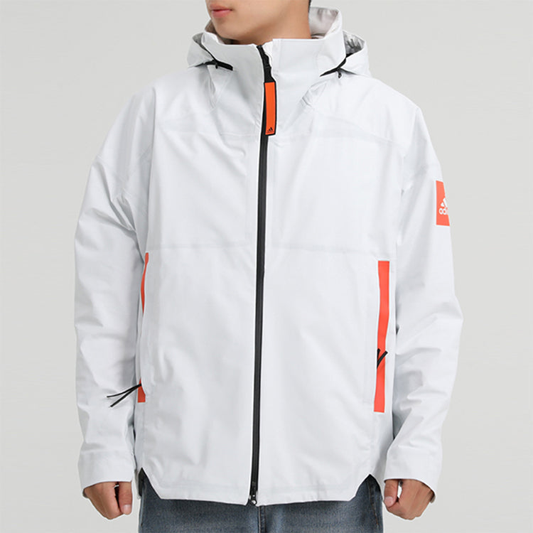 adidas Outdoor Sports Jacket Coat Male White GE5851