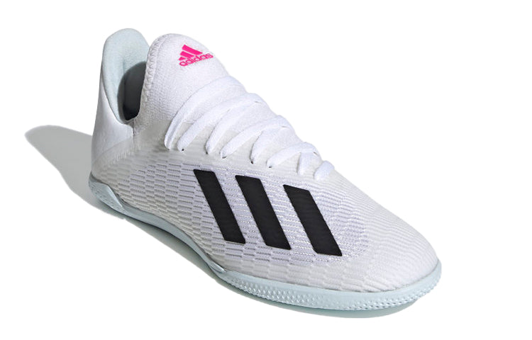 (GS) adidas X 19.3 Indoor Boots K White/Black/Pink EG7171