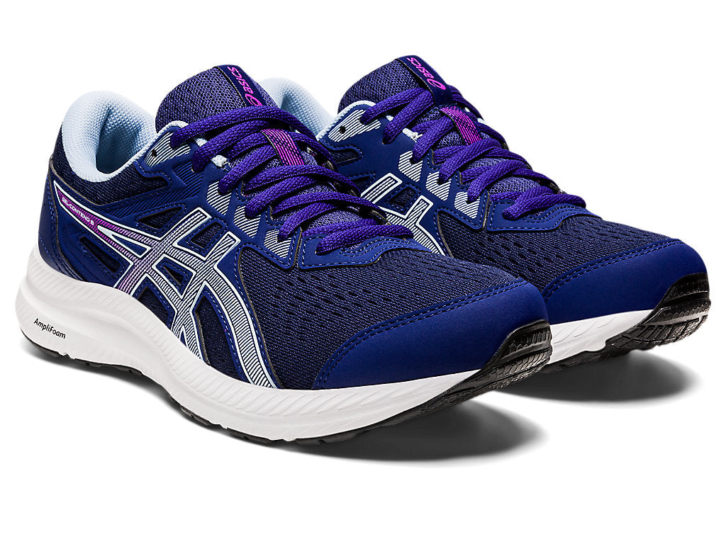 (WMNS) ASICS Gel-Contend 8 Wide 'Dive Blue' 1012B319-402