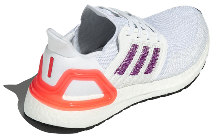 (WMNS) adidas Ultraboost 20 'White Purple Crimson' FY3466