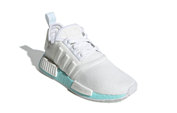 (WMNS) adidas NMD_R1 'White Clear Aqua' EF4273