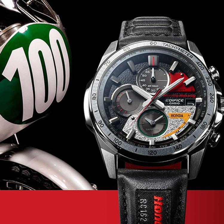 CASIO EDIFICE Multi-Color Mens Colorblock Analog EQW-A2000HR-1AJR