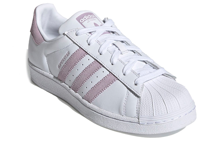 (WMNS) adidas originals Superstar 'White/Purple' EE7400