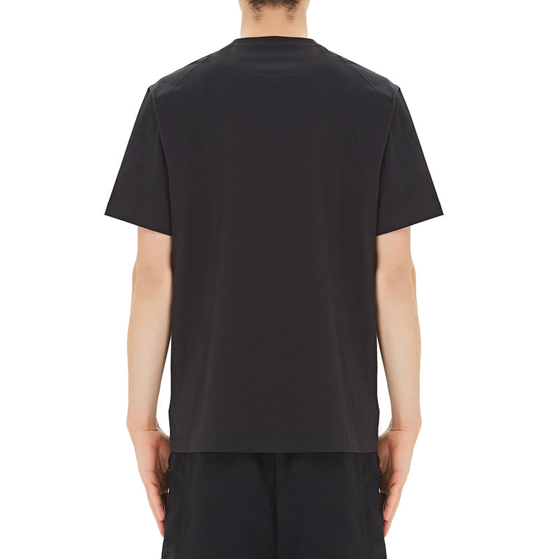 Men's Y-3 Solid Color Casual Short Sleeve Black FN3358