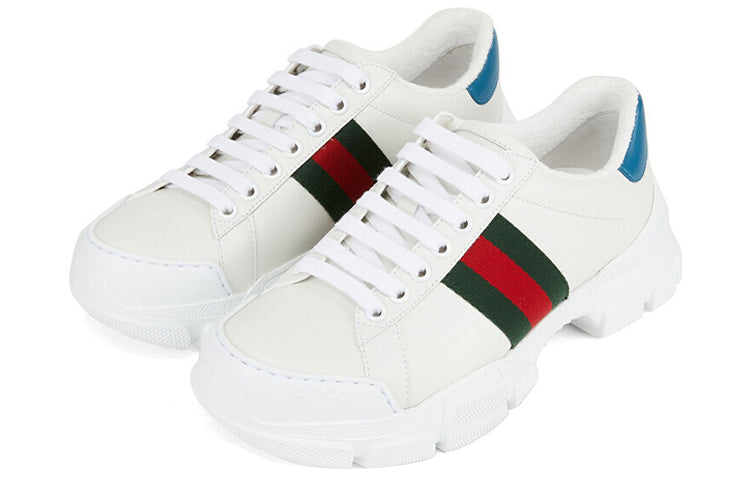 (WMNS) Gucci Nathan Ace Web 'White' 627832-0FI60-9071