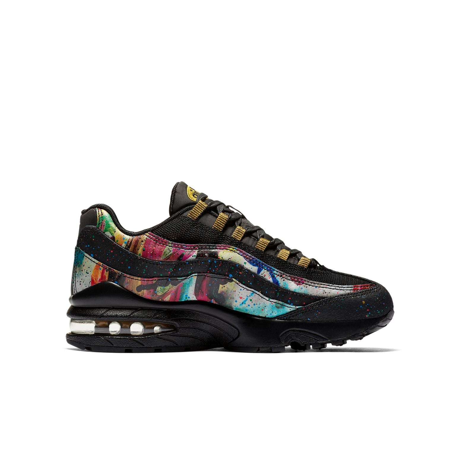(GS) Nike Air Max 95 'Black Metallic Gold' AT6158-001