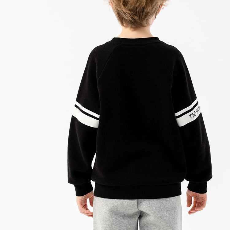 (GS) Mizuno Fleece Sweater 'Black' WY23430060