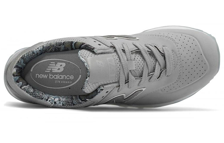 (WMNS) New Balance 574 Lux Reptile 'Silver Mink' WL574SYA