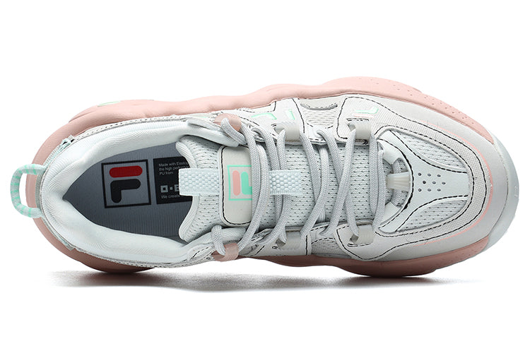(WMNS) FILA Barricade Low Sneakers 'Grey Pink White' F12W211121FBA