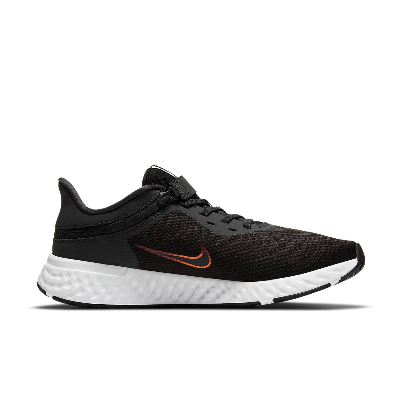Nike Revolution 5 FlyEase 'Black White Orange' BQ3211-011