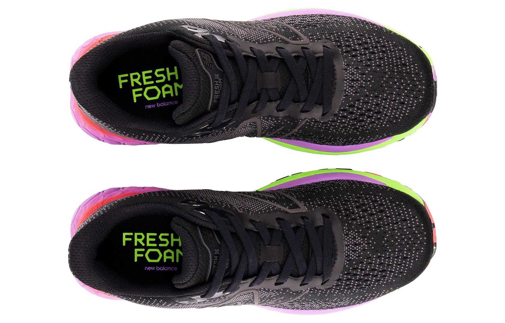 (WMNS) New Balance 880 v12 Fresh Foam X 'Black Purple' W880T12