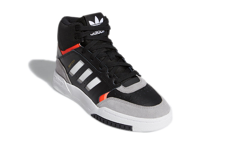 (GS) adidas originals Drop Step 'Black Grey White' EE8756