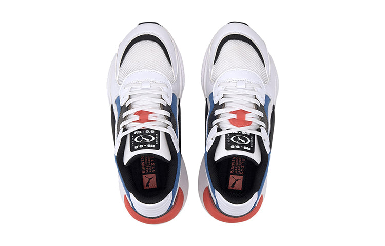 (GS) PUMA Rs 9.8 Fresh Low Top Running Shoes Black/White/Blue 372060-01