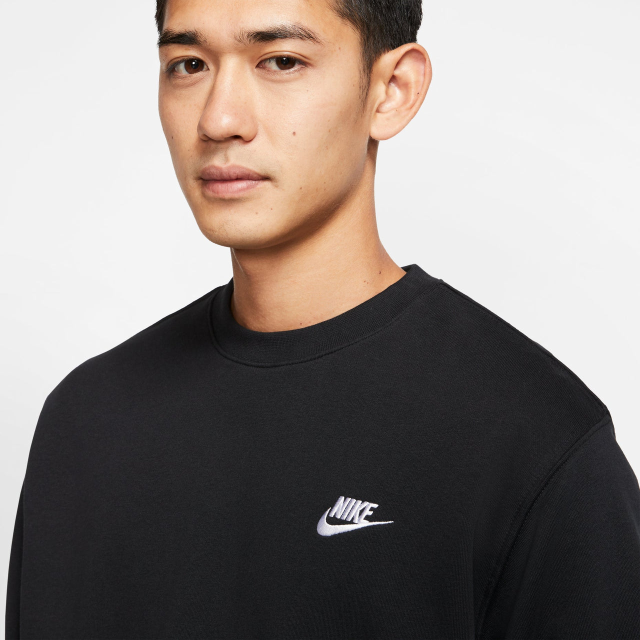 Nike AS Men's Nike Sportswear Club CRW FT Black BV2667-010
