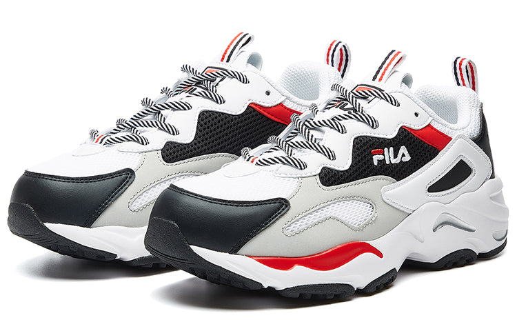 (WMNS) FILA Tracer Series Retro Thick Sole Casual Shoe Black F12W021111FBW