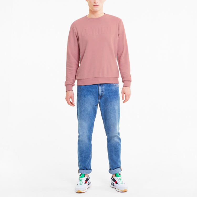 PUMA Modern Basics Crew Sweatshirt 'Pink' 585209-14