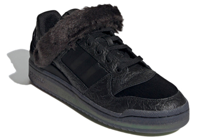 adidas Forum Low Shoes 'Core Black Shock Purple' G55616