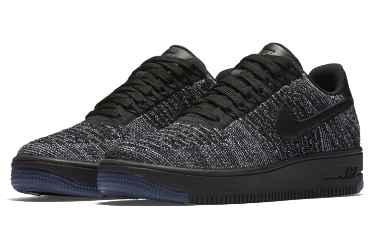 (WMNS) Nike Air Force 1 Flyknit Low 'Black' 820256-007