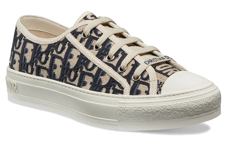 (WMNS) Dior Walk'N'Dior Oblique 'Navy Canvas' KCK211OBE_S56B