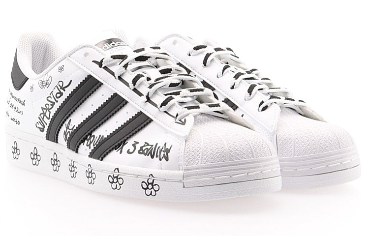 adidas Superstar 'Sharpie Pack - Graffiti White Black' GV9804